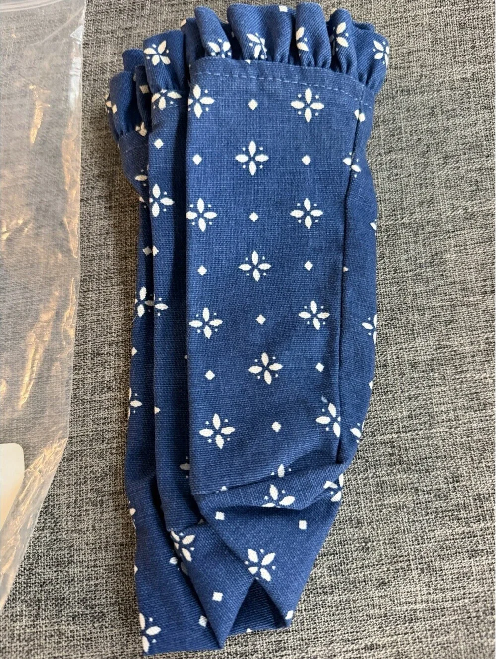 Longaberger 7” Generation Basket Liner In Classic Blue New